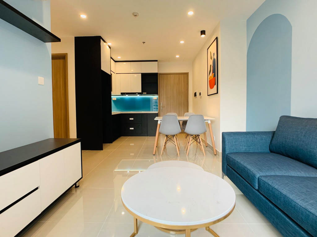 Một căn homestay tại S1.01 với view hướng biển hồ và mảng xanh nội khu.