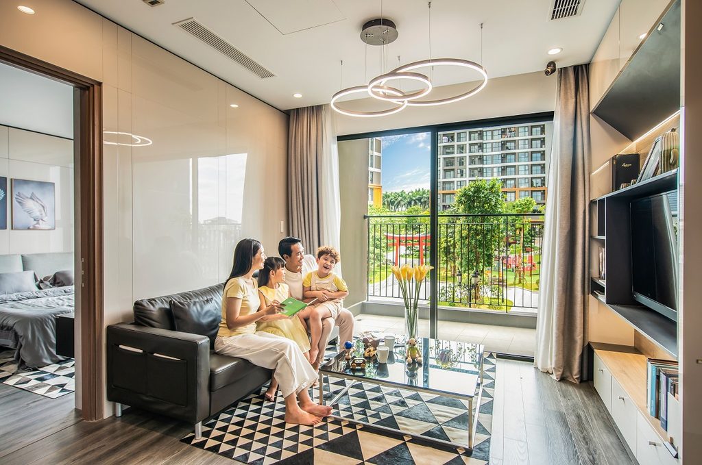 Nhiều căn homestay tại The Zenpark được đầu tư nội thất cao cấp, phong cách tối giản